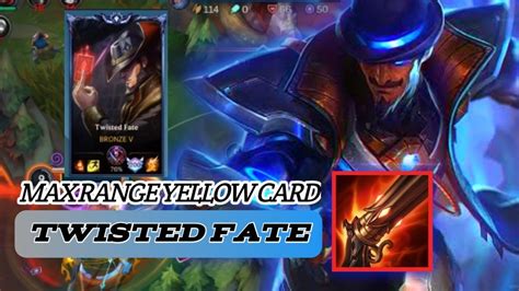 Wildrift Twisted Fate Gameplay Bronze V Twisted Fate Vs Yasou