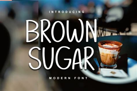 Brown Sugar Font By Abbasalam · Creative Fabrica