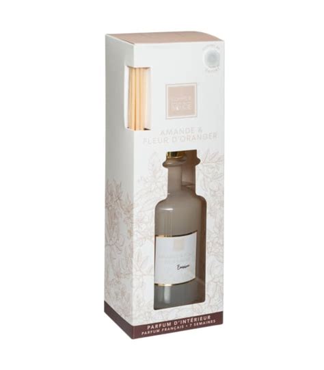 Diffuseur De Parfum Amande Et Fleur D Oranger Ml Avec B Tonnets