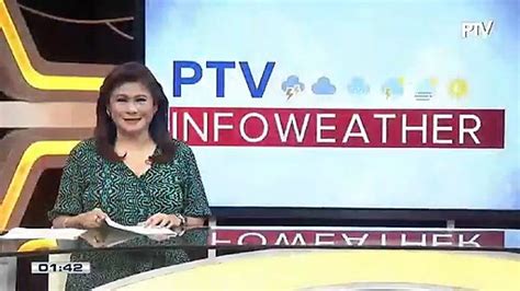 Ptv Info Weather Lpa Sa Loob Ng Par Mababa Ang Tiyansa Na Maging