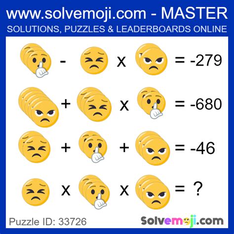 Emoji Code Breaking Maths