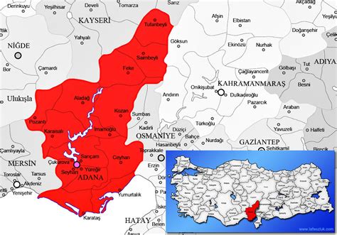 Adana nın ilçeleri merkez ilçeleri nüfus rakım ve yüz ölçümleri