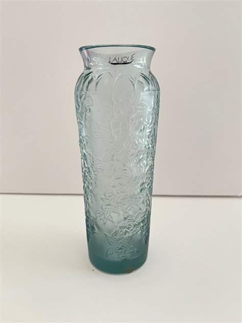 Lalique Marc Lalique Vaas 1 Model Bougainvillea Kristal