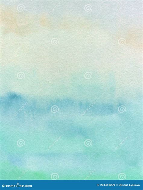 Watercolor Abstract Pastel Background Hand Painted Texture Watercolor