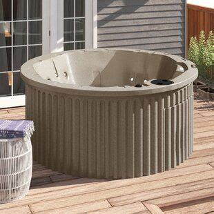 AquaRest Spas Elite Person Jet Plug And Play Hot Tub With Ozone And LED Waterfall