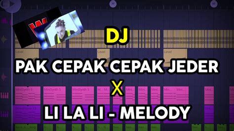 Dj PAK CEPAK CEPAK JEDER X LI LA LI Prengky Gantay Remix FULL BASS