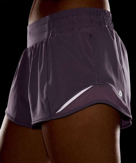 Lululemon Hotty Hot Low Rise Lined Short Purple Ash Lulu Fanatics