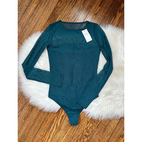 Abercrombie Fitch Tops Nwt Abercrombie Fitch Mesh Blue Green