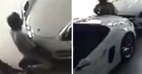 WTF Unbelievable Footage Captures Man Having SEX With A Parked CAR Daily Star
