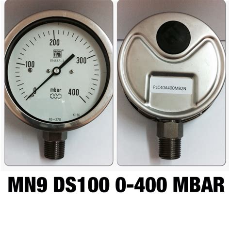 Pressure Gauge Nuova Fima 0-400 MBAR - gknthailand
