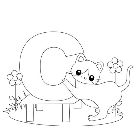 Block Letter Coloring Pages at GetColorings.com | Free printable ...