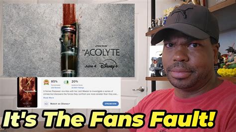 Media Blames The Fans For The Acolyte S Failure Youtube