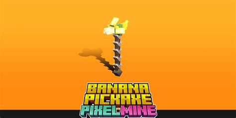 Banana Pickaxe Model Builtbybit