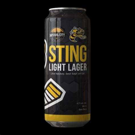 Sting Light Lager Imperial City Brew House Untappd