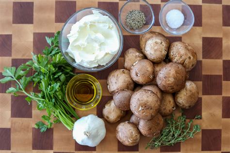 Garlic Stuffed Portobello Mushrooms Man Meets Oven