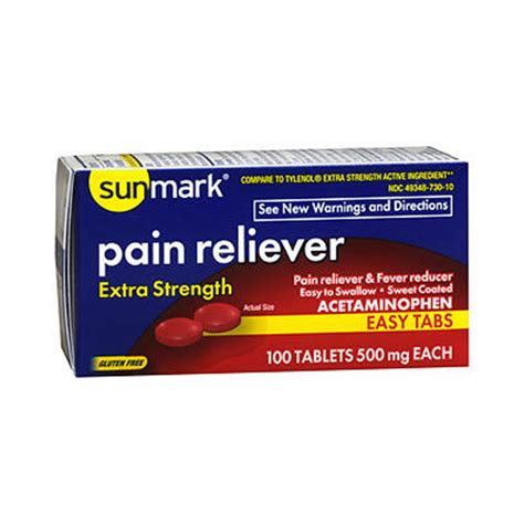 Pain Reliever Tablets - 100ct – San Jose Pharmacy