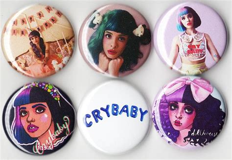 Melanie Martinez 6pcs Button Pack 1 Inch Buttons Pin