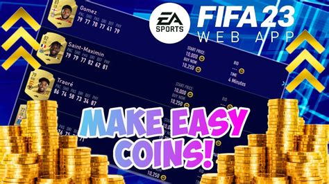 Make Easy Coins On The Fifa 23 Wep App Fifa 23 Web App Start Guide