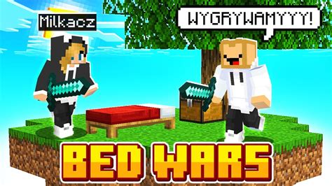 Nasz Pierwszy Raz Na Bed Wars W Minecraft Youtube