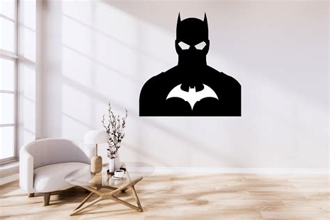 Fichier STL CADRE MURALE DE BATMAN 2D Plan à imprimer en 3D à