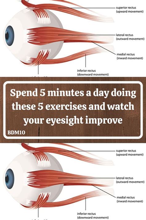 Spend 5 Minutes A Day Doing These 5 Exercises And Watch Your Eyesight Improve Artofit