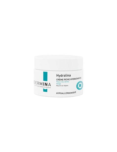 Creme Hydratante Riche Peaux Tres Seches Ml Hydralina Dermina