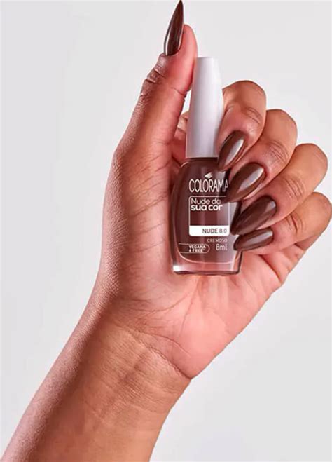 Kit Esmaltes Colorama Coleção Nude da sua cor 8 cores