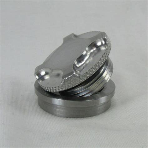 Sell Motorcycle Machined Aluminum Gas Fuel Tank Cap Steel Bung Chopper