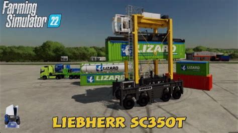 FS22 New Mod Console Liebherr SC350T Mods In The Spots 321 YouTube