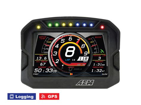 หน้าจอ Aem Cd 7 Carbon Digital Dash ขนาด7 มี Logging และ Gps Siam Ultimate Racing