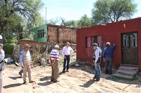 Viviendas afectadas por lluvias en Jesús María Aguascalientes LJA