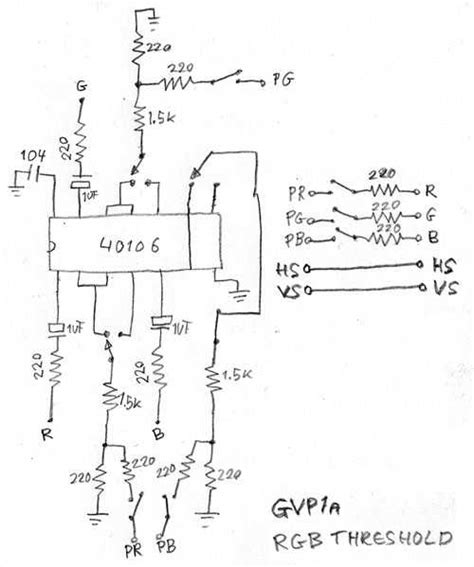 DIY Video To VGA Converter Circuit Diagram And Instructions