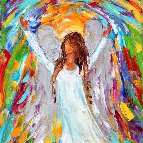 Pin By Pinner On Arty Farty Angel Painting Angel Wings Painting