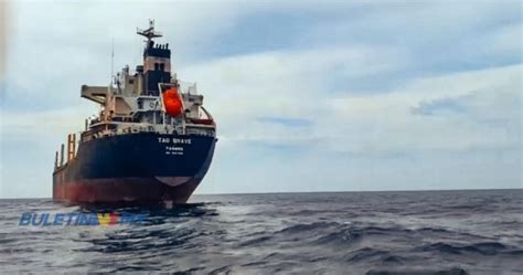 Maritim Malaysia Tahan Kapal Kargo Berlabuh Tanpa Kebenaran Buletin