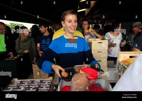 Taize ecumenical community. Meal. Taize. France Stock Photo - Alamy