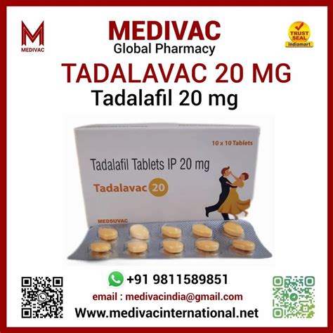 20mg Tadalafil Tablets At Rs 290 Stripe Cialis In New Delhi ID