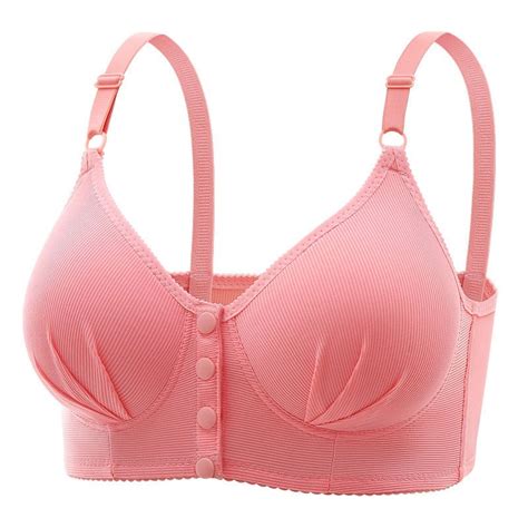 Mallwal Push Up Bralettes For Women Full Coverage Bra Feature V Neck Wire Free Bra Style W 946