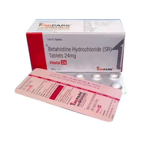 HISTA-24 TABLETS Unipark Biotech Pvt. Ltd.