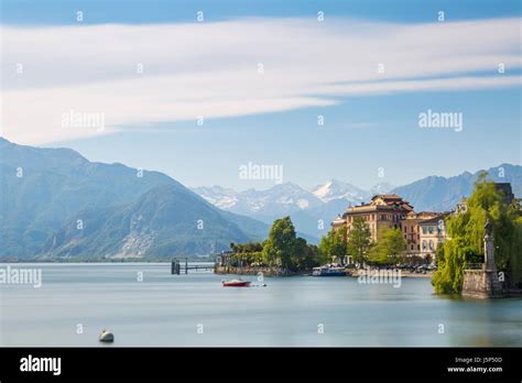 Verbania, Lake Maggiore, Italy in April Stock Photo - Alamy