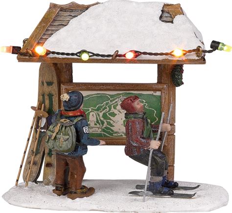 Luville Kerstdorp Miniatuur Ski Route L X B X H Cm Bol