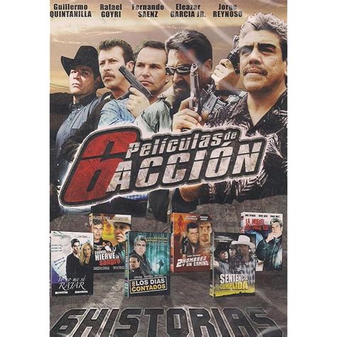 Buy 6 PELICULAS DE ACCION SENTENCIA CUMPLIDA CON LOS DIAS CONTADOS