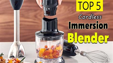 Best Cordless Immersion Blender Youtube