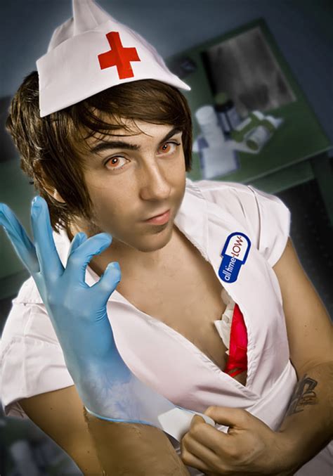 Edit of Alex Gaskarth Blink 182 Nurse by Shayuns on DeviantArt