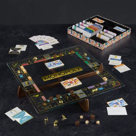 Monopoly Glass Edition Luxury Board Game Set Jp Games