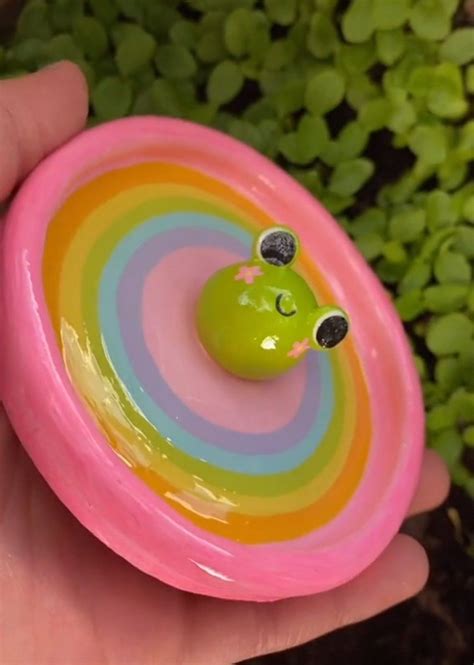 Clay Frog Tray Jellynvrroart On Tiktok Made This Artesan As Bonitas