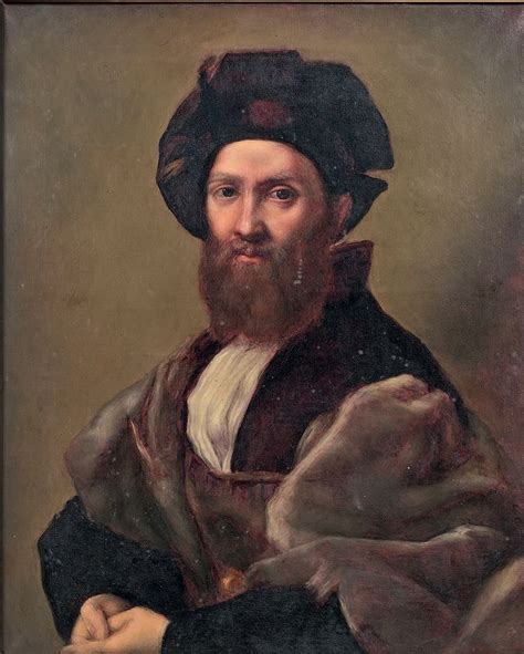 Raffaello Sanzio Portrait Of Baldassare Castiglione Mutualart