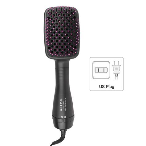 Dropship W Hot Air Brush Styler And Volumizer Hair Straightener Curler Comb Roller Hair