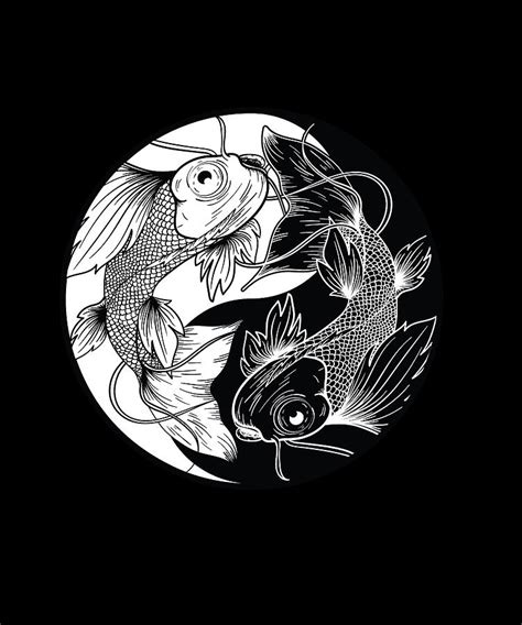 Yin Yang Symbol Fish