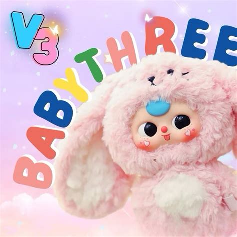 Baby Three V Si U Ph M Blind Box D Th Ng B S U T P G U M M Hot Nh T Qu T Ng Shopee