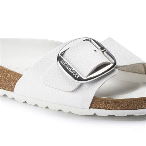 Madrid Big Buckle Sk Ra Naturalna White Birkenstock